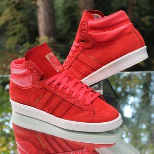 Adidas Americana Hi 88 Red Suede Men’s Size 9.5
